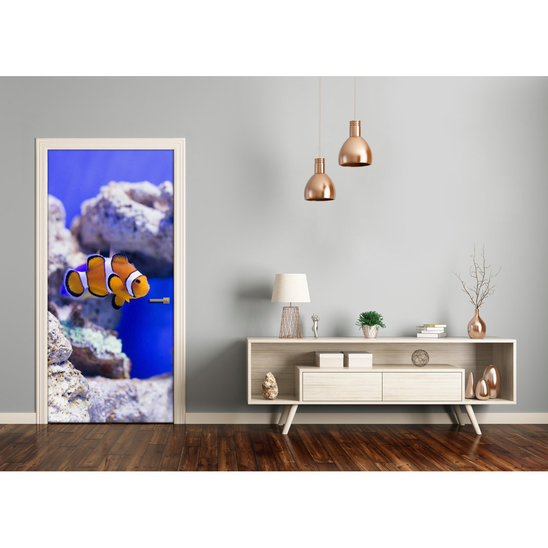 Selbstklebende Wand Nemo Fisch Tür Aufkleber