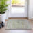 Machine Washable Indoor/Outdoor Xhevrie Aloe Rug-1507355496