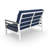 Townsend Metal Outdoor Loveseat With Sunbrella Cushion-116227635-116227637