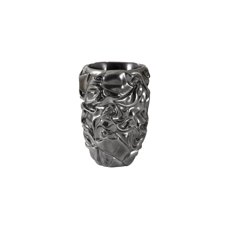 Drape Planter Gel Coat, Liquid Silver