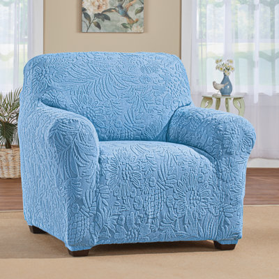 Polyester Box Cushion Armchair Slipcover