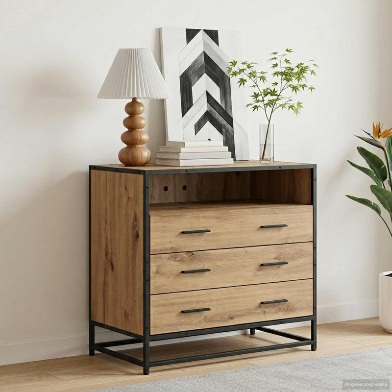 Accent Chest, Artisan Oak