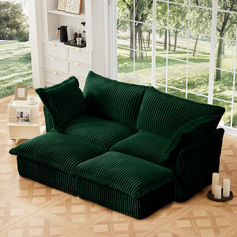 Elegant Slipcovered Sofa Bed