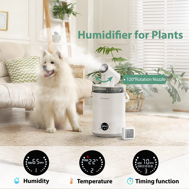 CG INTERNATIONAL TRADING Cool Mist Steam Tabletop Humidifier with  Adjustable Humidistat for 100 Cubic Feet