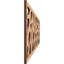 Moulure de charpente l 46 po x H 10 po x H 3/8 po, hickory-95198966-95198955