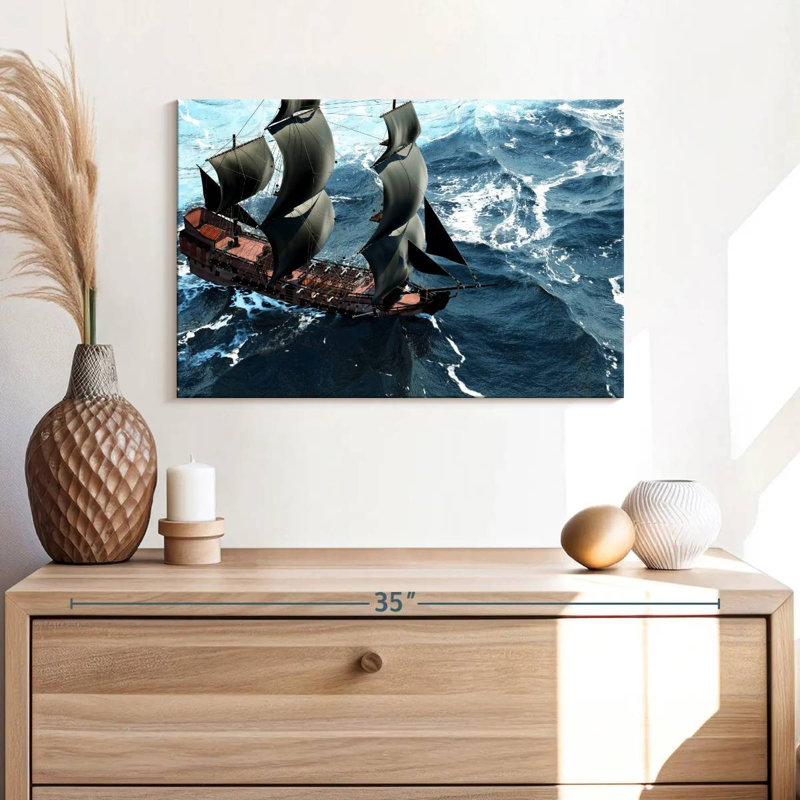 Mehar Pirate Boat, 16" H x 24" W