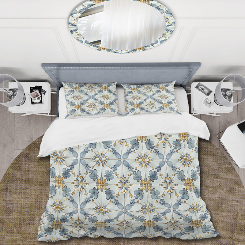 Ensemble de housse de couette Farmhouse, Housse de couette très grand + 2 taies décorativ