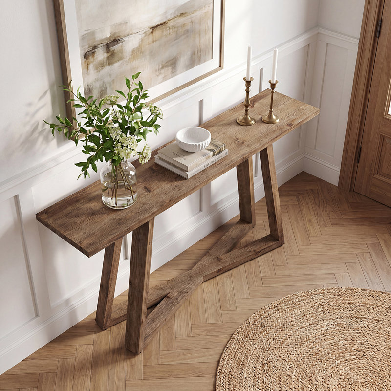 62.99cm Solid Wood Console Table