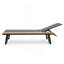 WATERLOO CHAISE LOUNGE WITH ATTACHED WOOD SIDE TABLE, 1PC-1033439356