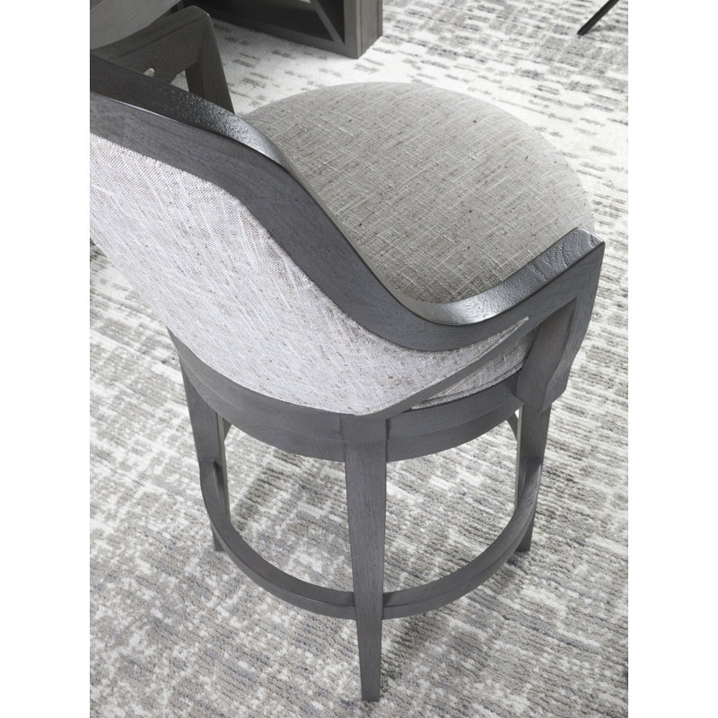 Appellation Upholstered Swivel Barstool, Counter Stool (25" Seat Height)