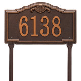 Gatewood Personalized Standard 1-Line Lawn Address Sign