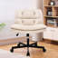 Fauteuil d'étude pivotant 360 ° - siège ergonomique, posture de salon double couche confortable