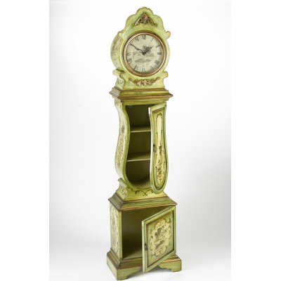 80 in. H Poplar Grandfather Clock