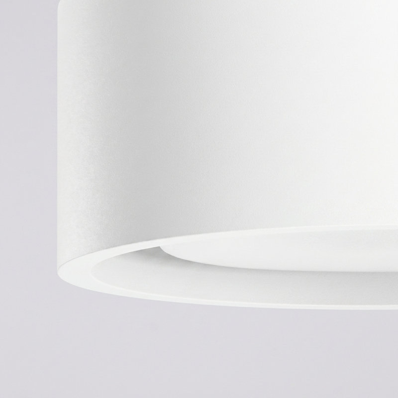 MODO Aluminium Flush Mount, White, 32,4x10,4x8,2 cm, 3 Lights