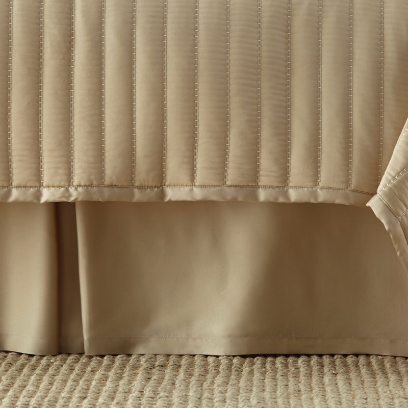 Urban Tailored Bed Skirt, Champagne