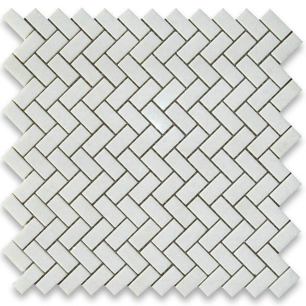 11" x 11" Marble Mosaic Wall & Floor Tile