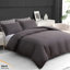 Premium Reversible Duvet Cover Set with Zipper Closure and Corner Ties-122578764