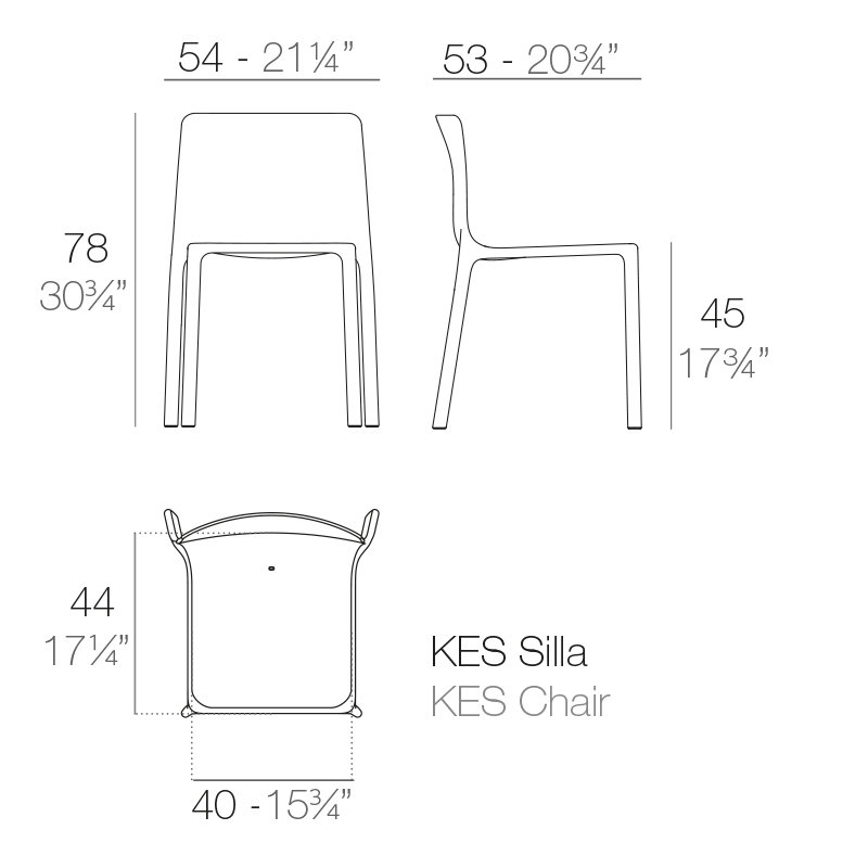 Kes Stacking Patio Dining Chair, Ecru