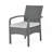 KD WICKER 4 PC CHAT SET