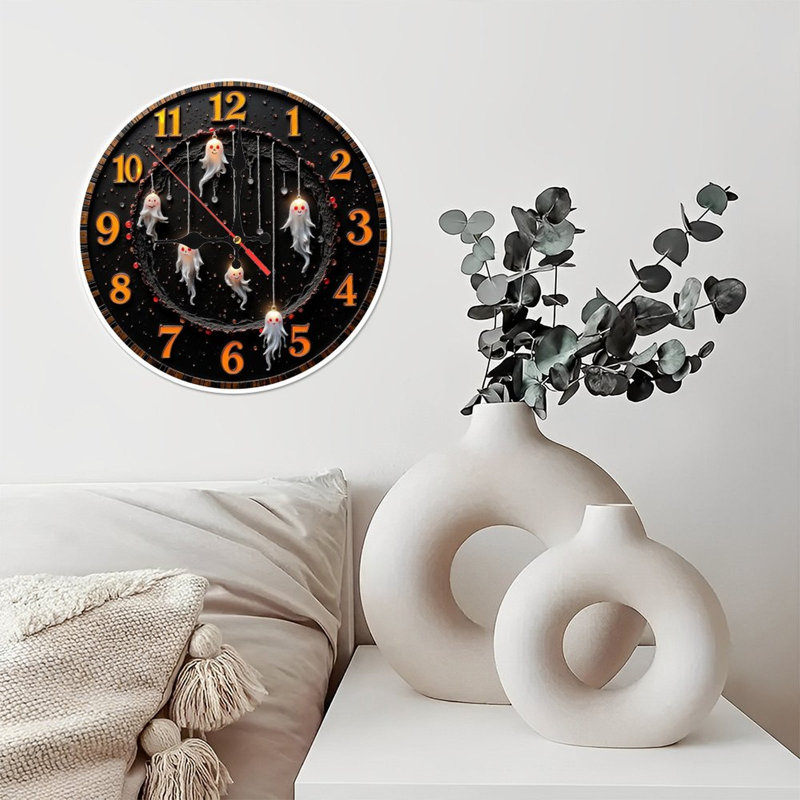 Horloge d'Halloween