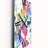 Iridiscent Daisy Flowers - Transitional Wall Clock-122463986
