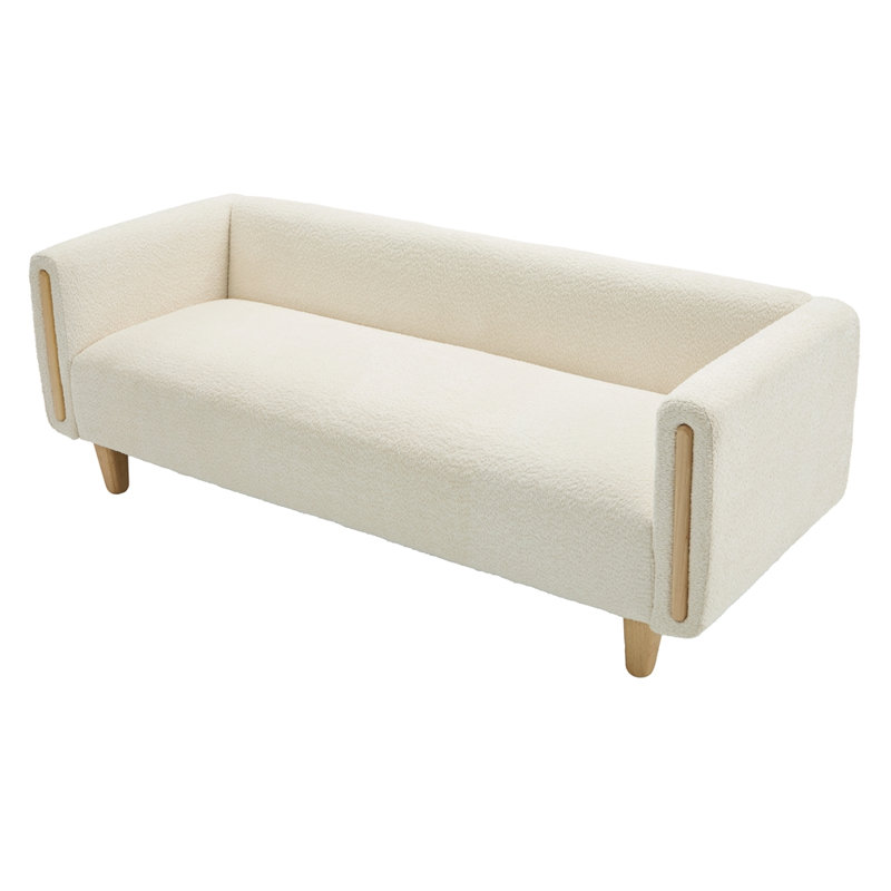 Canapé moderne à 3 places 78,7 po, Beige