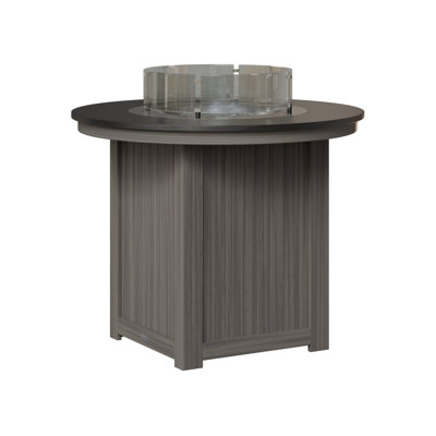 Berlin Gardens Donoma 44″ Round Counter Height Fire Pit Table