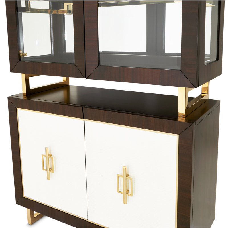 Belmont Place Lighted China Cabinet