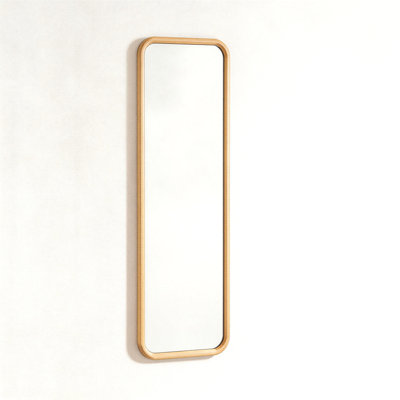 Solid Beech Wood Full Length Mirror