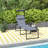 Outsunny Adjustable Backrest Outdoor Lounge Chair With Sunshade And Pillow, Perfect For Beach, Camping, And Patio Relaxation-124527852