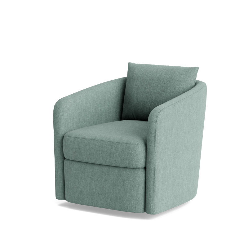 Astrid Swivel Chair, Performance Weave - Spa