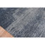Tapis gris / bleu abstrait noué à la main Slik-408643547