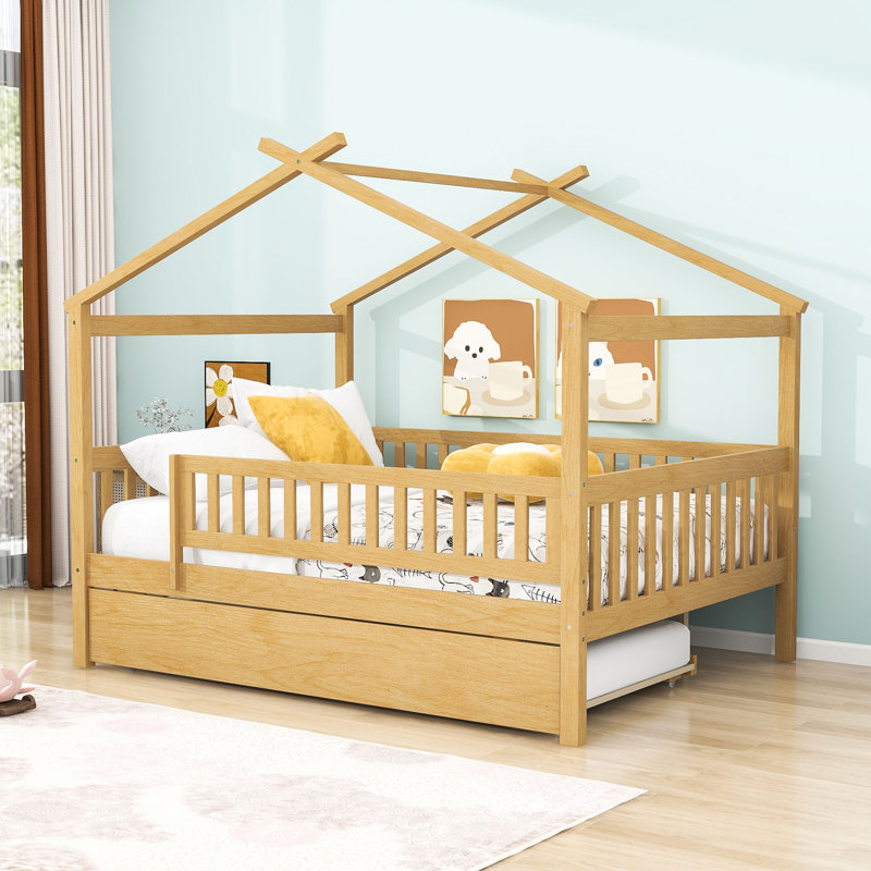 Quiogue Daybed with Trundle, Full, Natural