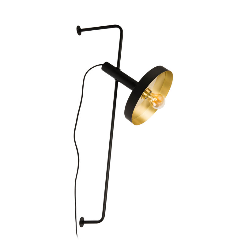  Lampe murale Whiz, Noir mat