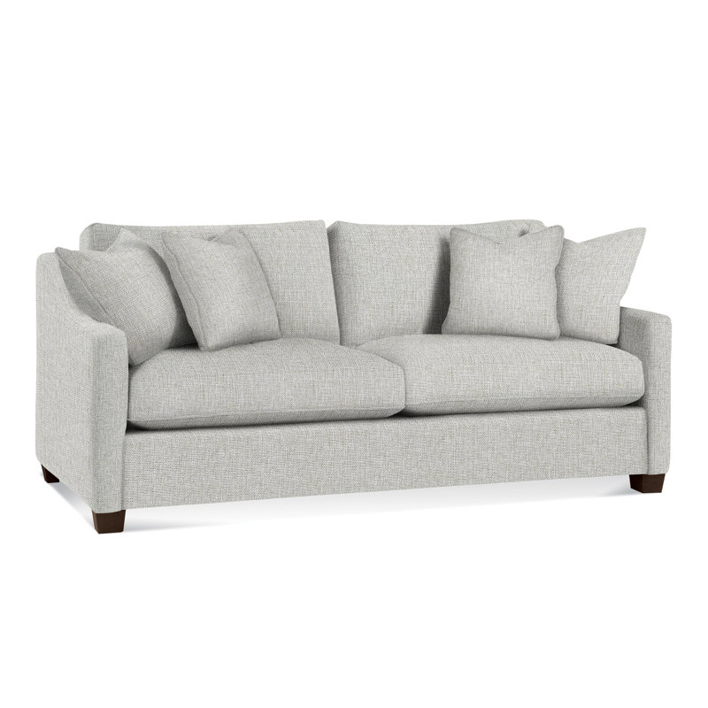 Oliver Sofa, Brown Geometric, 0456-33, Java