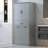 Bathroom Storage Cabinet With Two Laundry Baskets-138725691