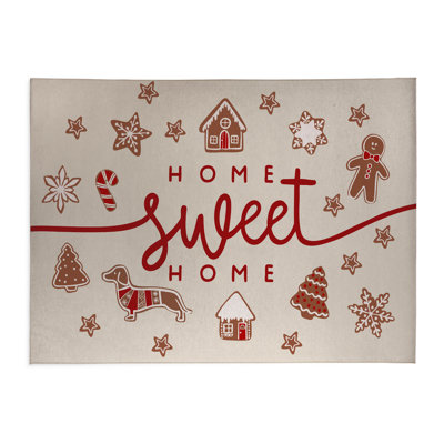Tapis de cuisine Gingerbread Home Sweet Home