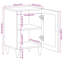Solid Wood Freestanding Bathroom Cabinet