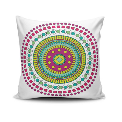Ododa Indoor / Outdoor Geometric Square Cushion