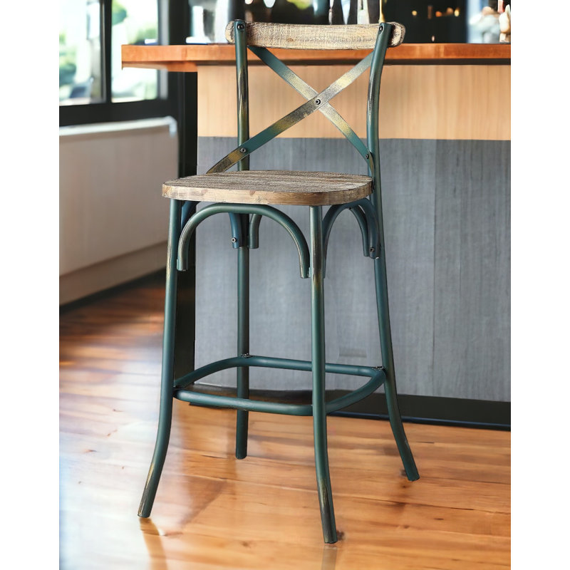 Tabouret Veale, Turquoise antique