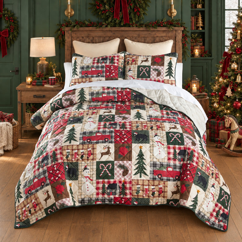 Ensemble de courtepointe pour lit simple Your Your Lifestyle par Donna Sharp