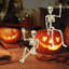 Ensemble de 5 décorations pour squelette d'Halloween 16 po