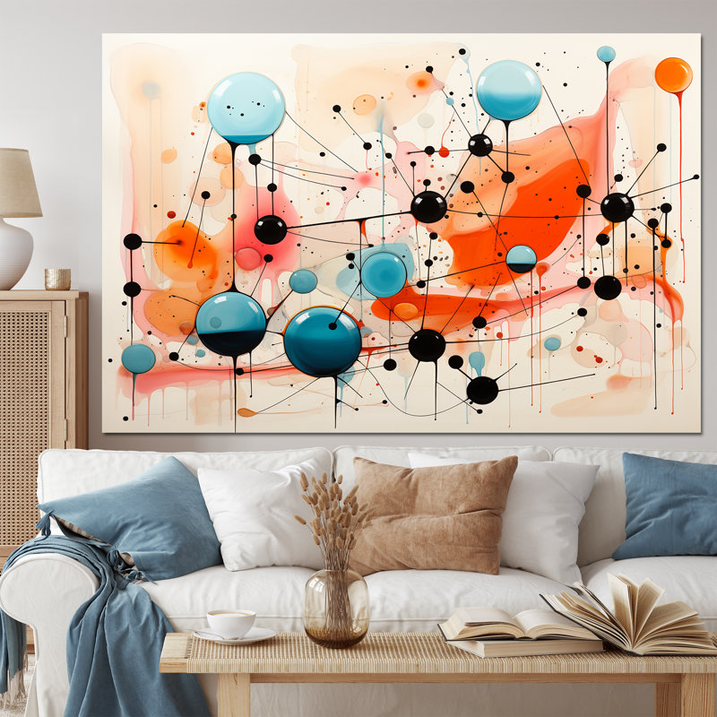 Impression sur toile Mid-Century