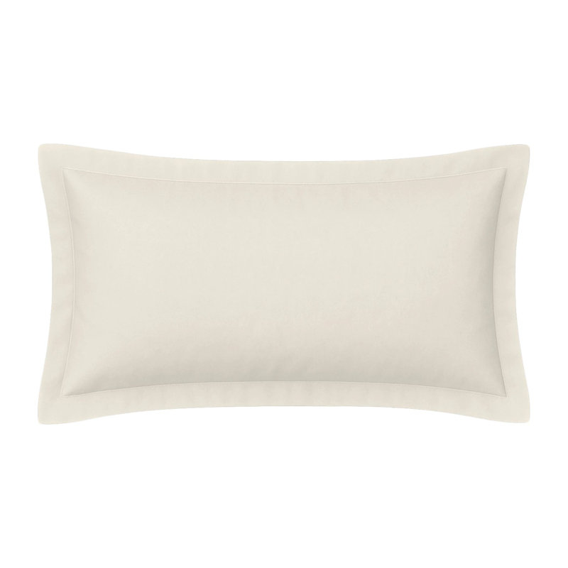 Organic Cotton Ivory Sham, Ivory