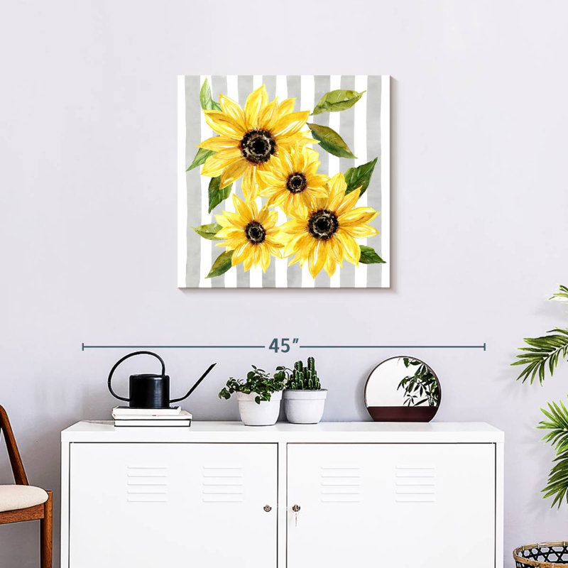 Sunflower Array II, 24" H x 24" W
