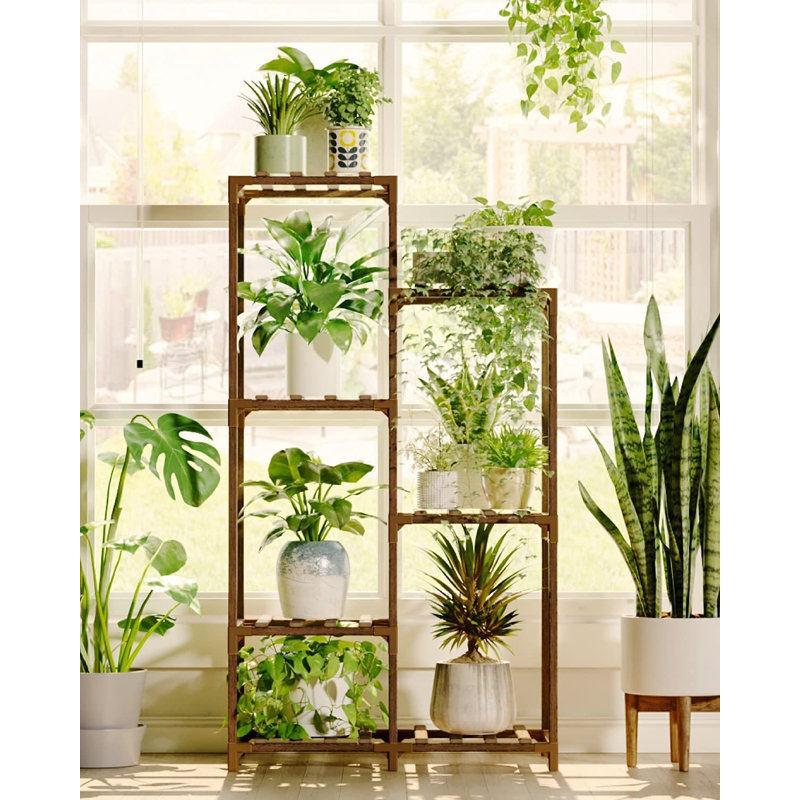 Akosha Wood Plant Stand