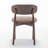 Upholstered Solid Wood Dining Chair Side Chair-1686037630