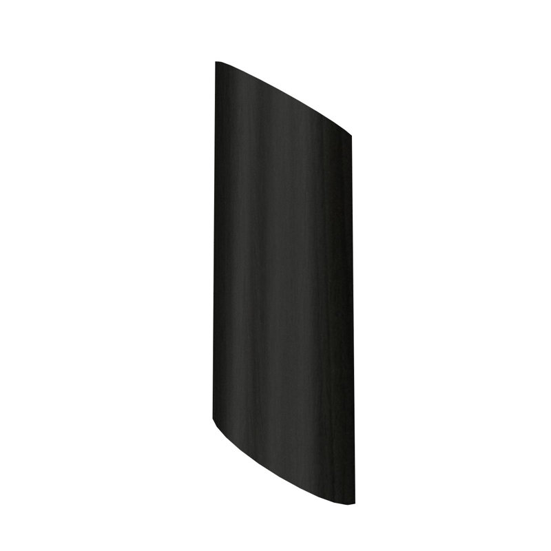 Applique murale encastrée 2 lumières Clean, Gris anthracite