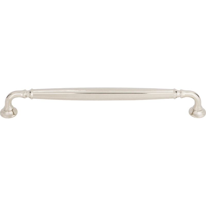 Barrow Bar pull, Polished Nickel, 8 13/16" Center to Center