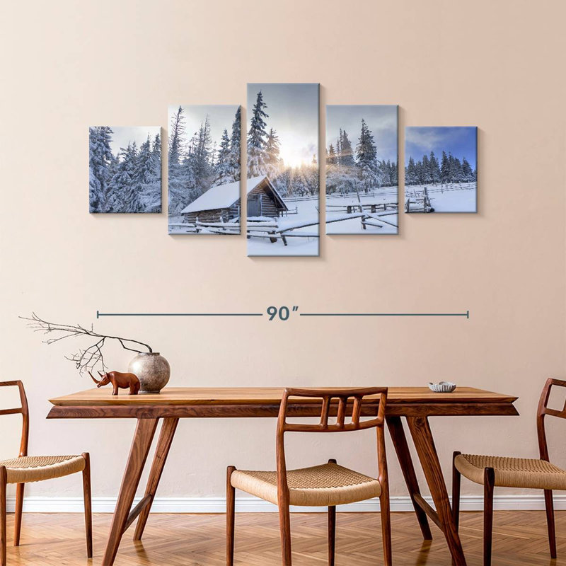 Old Winter Barn, 42" H x 92" W